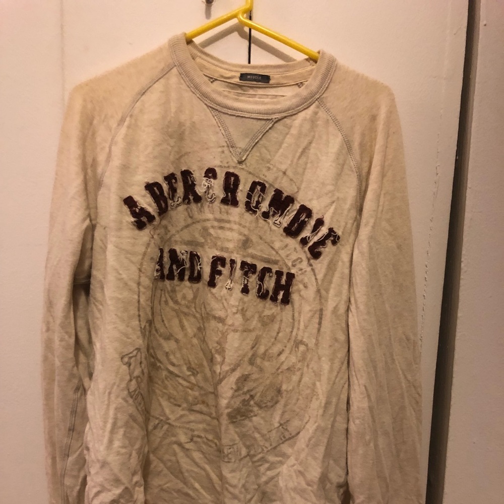 Mens abercombie shirt l